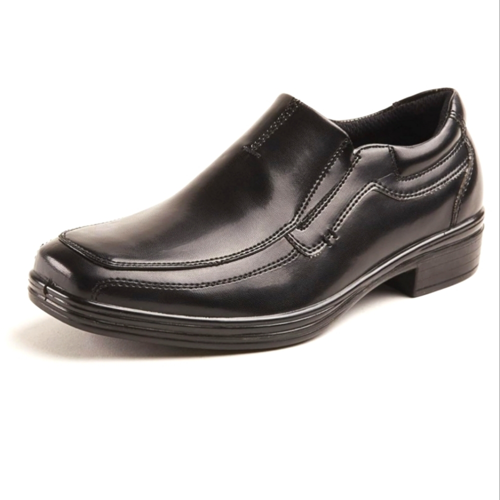 Boy's Deer Stags Wise Black Dress Loafers 13.5